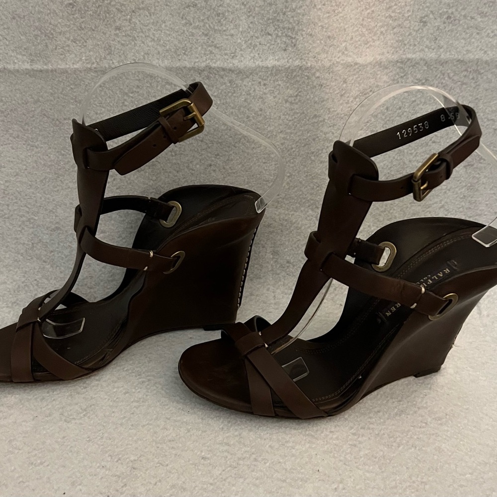 Ralph Lauren Purple Label heels 8.5 US - Picture 7 of 12